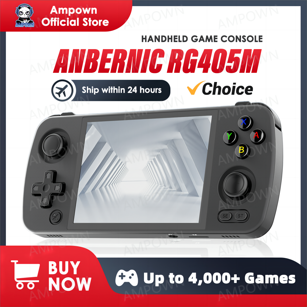 Revive la nostalgia con estilo moderno: la ANBERNIC RG405M combina potencia Android 12, pantalla IPS táctil de 4 pulgadas y diseño de metal premium para una experiencia de juego retro inigualable y duradera.