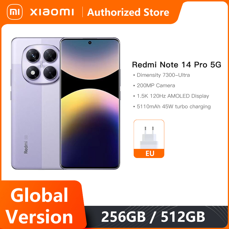 Domina la fotografía móvil y disfruta de una autonomía que desafía lo convencional: el XIAOMI REDMI NOTE 14 PRO combina una cámara de 200MP con una batería de 5110mAh para ofrecerte una experiencia premium sin compromisos