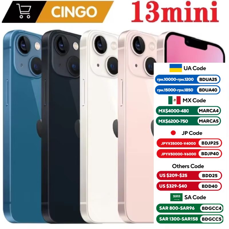 Optimiza tu productividad con el iPhone 13 MINI: potencia compacta que caben en cualquier bolsillo. Equipado con el chip A15 y pantalla OLED, garantiza velocidad y claridad excepcionales — ideal para quienes buscan rendimiento y portabilidad sin sacrificios.