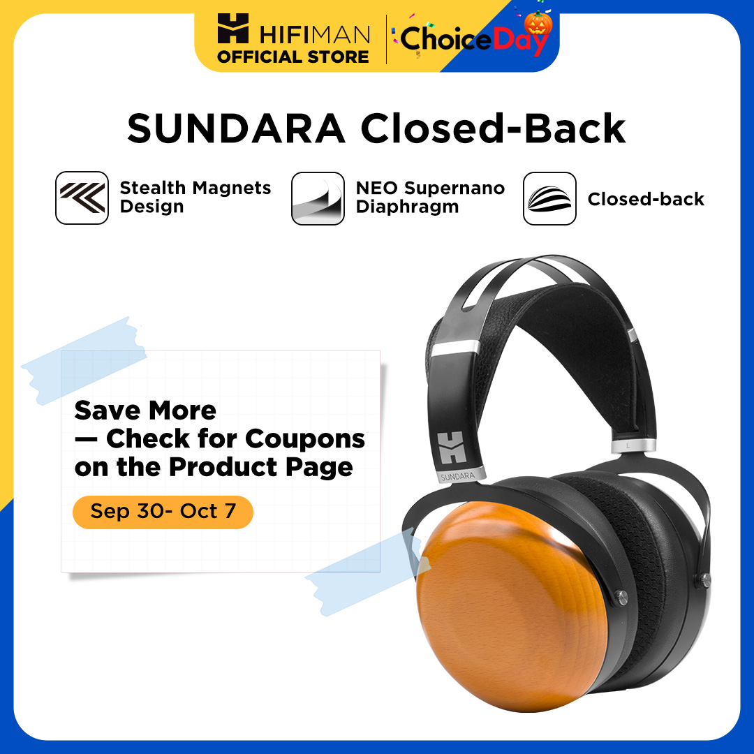 Eleva tu experiencia auditiva con los HIFIMAN SUNDARA Closed-Back: tecnología planar magnética e imanes stealth que redefinen el aislamiento y la fidelidad del sonido cerrado.