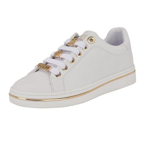 Transforma tu estilo diario con comodidad premium: estos tenis GUESS STASEY te ofrecen elegancia deportiva que dura todo el día, manteniendo tus pies frescos y con soporte perfecto para caminatas urbanas o reuniones casuales con su diseño BLANCO 141 moderno y versátil.