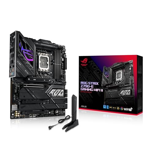 Transforma tu PC gaming con la potencia definitiva: Esta placa base ASUS ROG STRIX Z790-E GAMING WIFI II maximiza el rendimiento de tus componentes Intel de 12ª a 14ª generación usando tecnología DDR5 y PCIe 5.0 para gaming sin límites