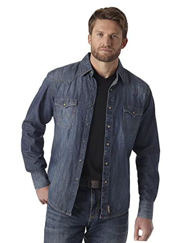Viste con estilo atemporal y durabilidad, la CAMISA WRANGLER RETRO combina diseño clásico con mezclilla resistente y bolsillos funcionales, ideal para hombres que buscan versatilidad en una oferta limitada.