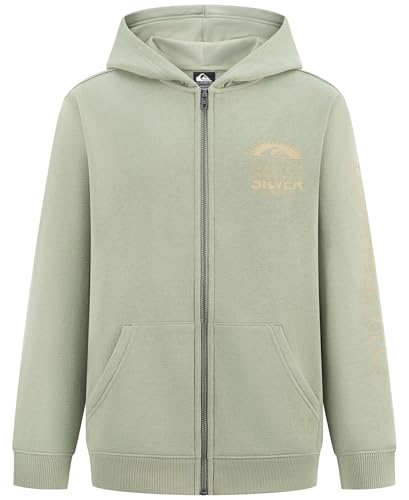 Protege a tus hijos del frío con estilo: esta sudadera con capucha QUIKSILVER ofrece calidez premium y durabilidad extrema gracias a su forro polar y diseño infantil inteligente