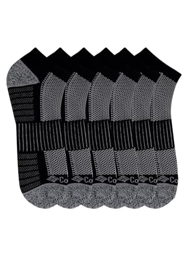 Descubre cómo estos calcetines invisibles COLUMBIA transforman tu comodidad diaria: Con el paquete de 6 unidades en negro/gris, disfruta de un ajuste perfecto que elimina molestias durante el deporte y el día a día, ofreciendo durabilidad y estilo sin esfuerzo.