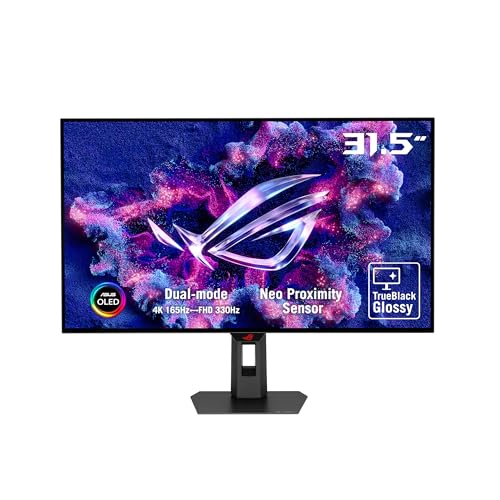 Transforma tu experiencia gaming con colores infinitos y velocidad extrema: Descubre el ASUS ROG STRIX XG32UCWG que ofrece tecnología OLED TrueBlack con modo dual 4K@165Hz y tiempo de respuesta de 0.03ms para una ventaja competitiva real
