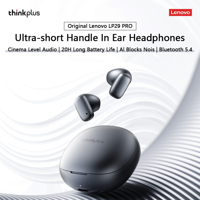 Transforma tu experiencia auditiva con estos auriculares que ofrecen sonido cristalino y comodidad extrema: Descubre cómo los LENOVO LP29 PRO con Bluetooth 5.4 y reducción de ruido te permiten disfrutar de tu música favorita sin interrupciones durante horas, maximizando cada momento de entretenimiento.