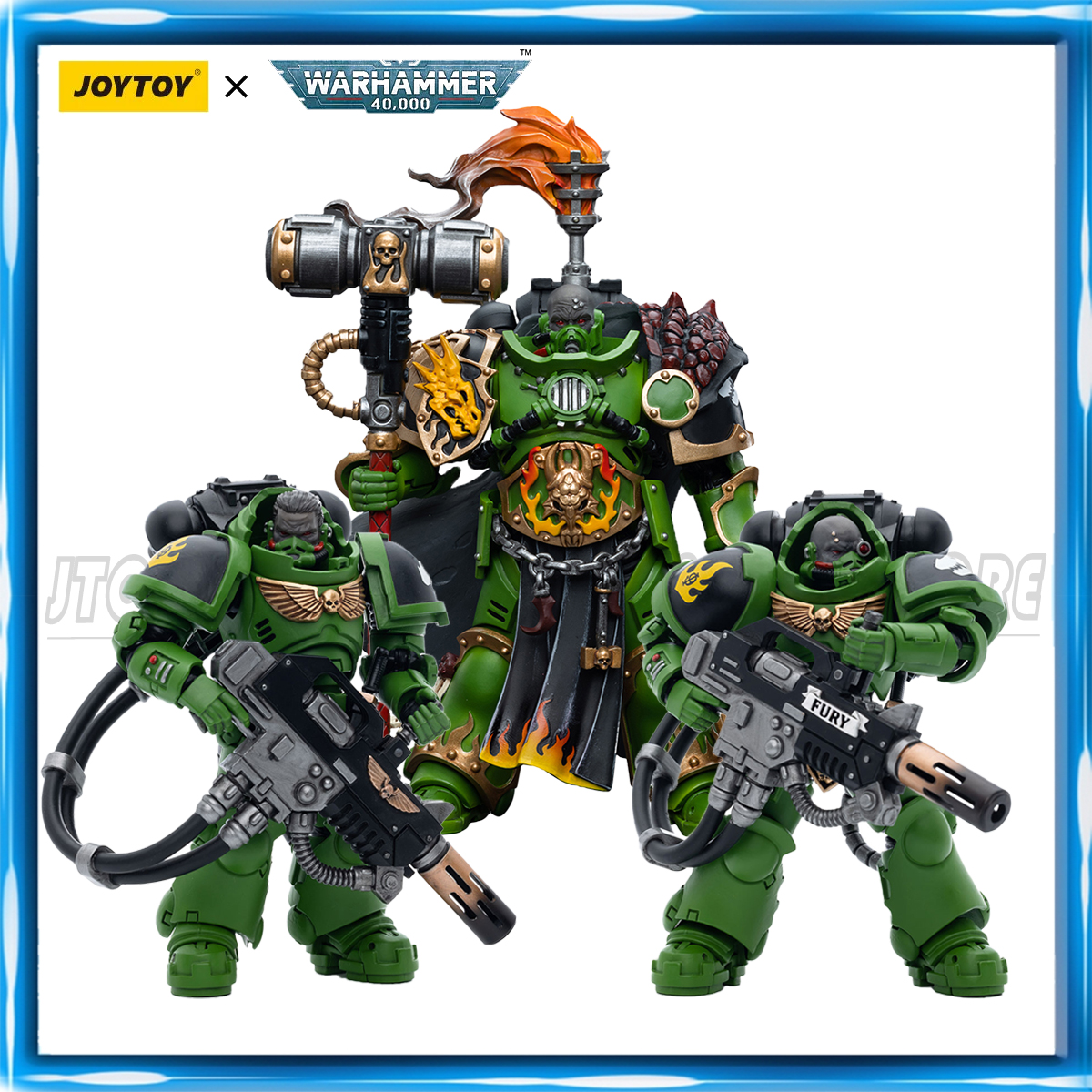 Domina el campo de batalla con detalles hiperrealistas: la figura JOYTOY WARHAMMER 40K CAPTAIN ADRAX AGATONE eleva tu colección a niveles épicos gracias a su artesanía premium y articulación completa, garantizando horas de despliegue táctico.
