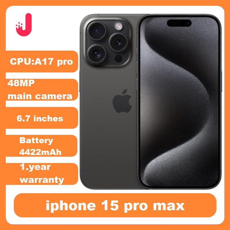 Aumenta tu productividad y entretenimiento con el APPLE IPHONE 15 PRO MAX: pantalla OLED inmersiva, chip A17 Pro de alto rendimiento y conectividad 5G de vanguardia para experiencias fluidas y eficientes en el día a día.