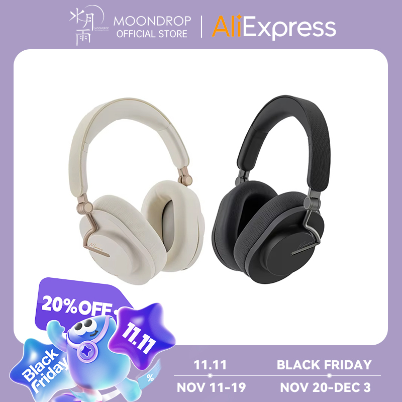 Descubre una Experiencia Sonora Inmersiva con los MOONDROP EDGE: Auriculares con Cancelación Activa de Ruido y Bluetooth 5.4 LDAC que Transforman tu Música en un Viaje Auditivo Sin Interrupciones.