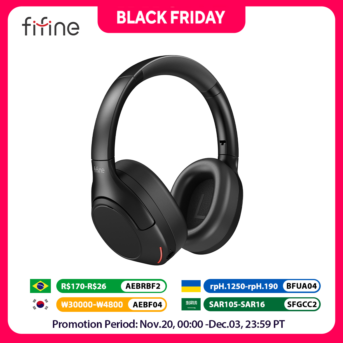 FIFINE X3: Auriculares con batería de larga duración y sonido claro