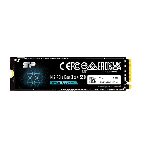 Acelera tu PC al máximo con estos SSDs potentes: Los SILICON POWER A55 y A60 ofrecen 1TB de almacenamiento ultrarrápido PCIe Gen3x4, ideales para gamers y profesionales