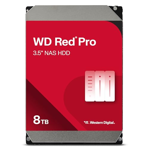 ¿Tu servidor NAS se ahoga con los datos? Libera su verdadero potencial y protege tus archivos más valiosos con la fiabilidad y velocidad del disco duro WESTERN DIGITAL WD RED PRO NAS de 8 TB, diseñado específicamente para entornos exigentes y uso continuo.