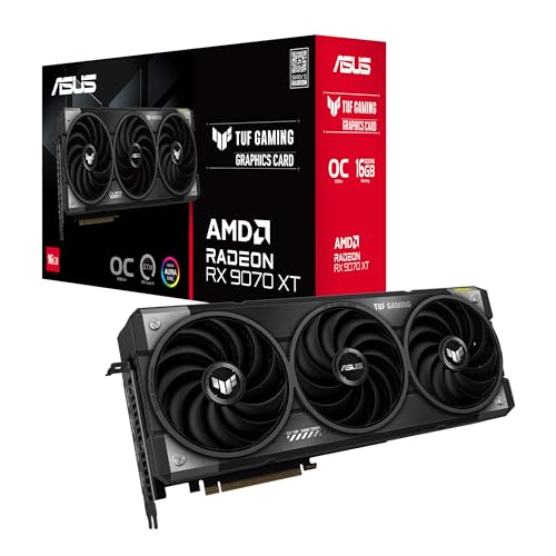 Análisis ASUS TUF RX 9070 XT: Potencia y robustez para juegos