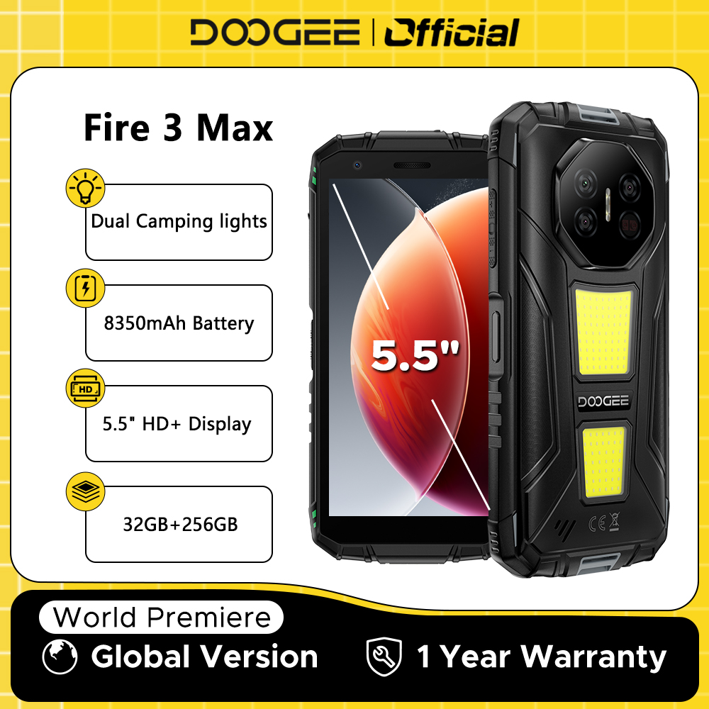 Doogee Fire 3 Max: el resistente que sí aguanta el día