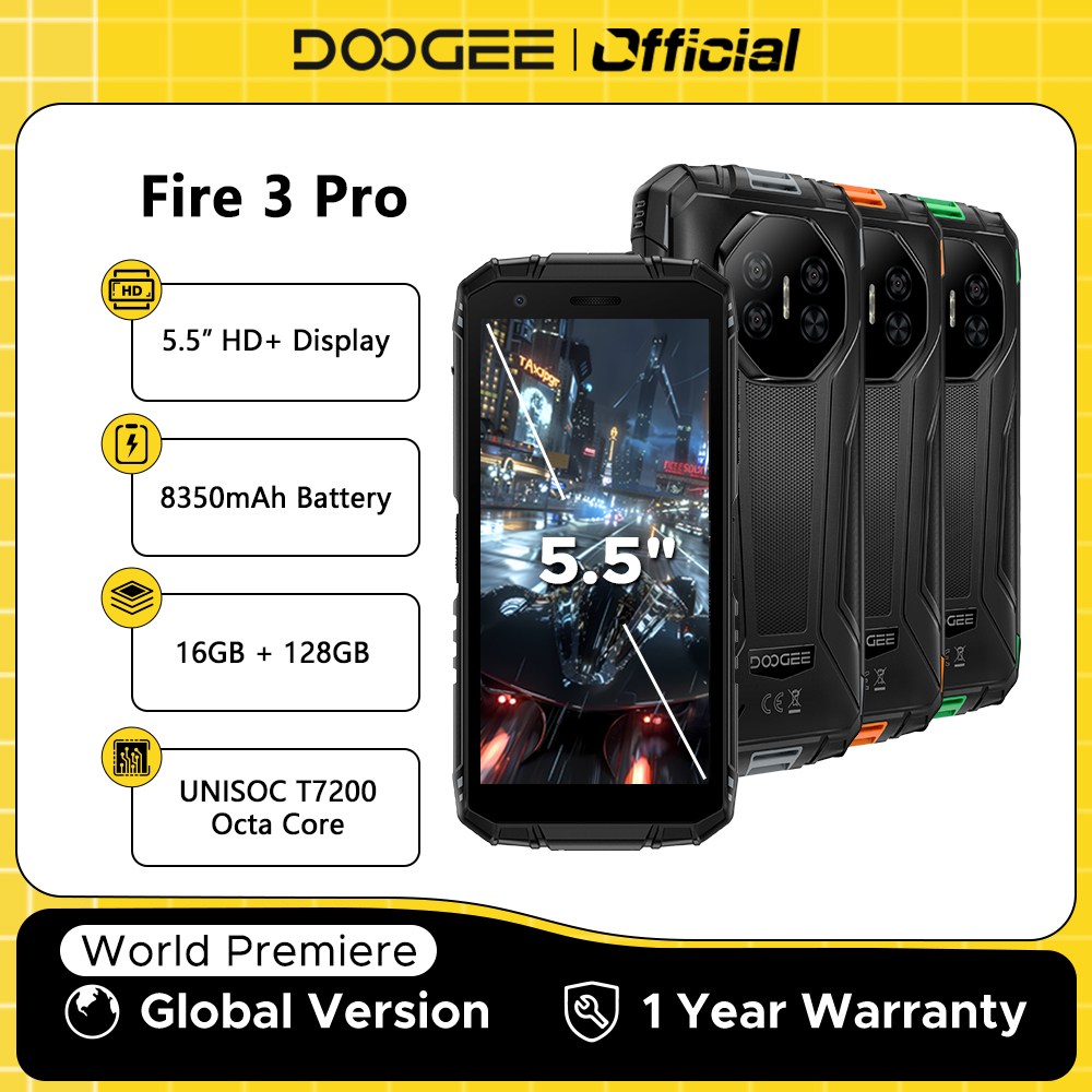 Análisis DOOGEE Fire 3 Pro: Robustez y batería infinita