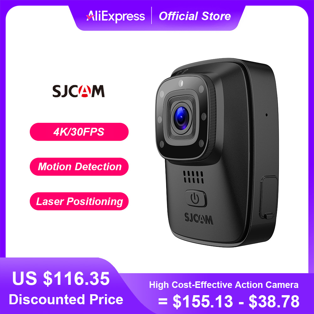 SJCAM A10: La cámara corporal que graba sin que lo notes