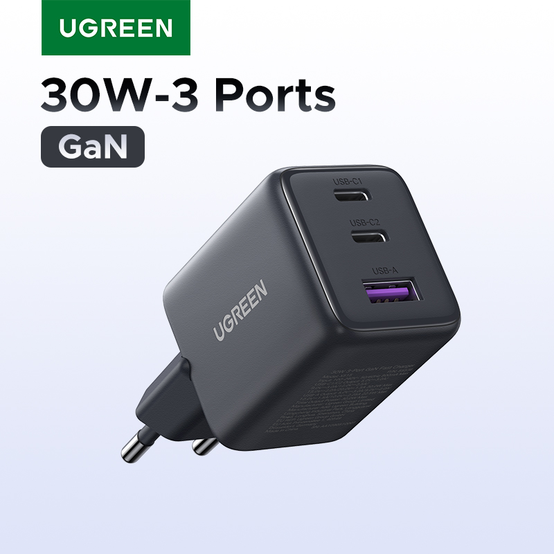 Reseña del cargador UGREEN de 30W: compacto y poderoso