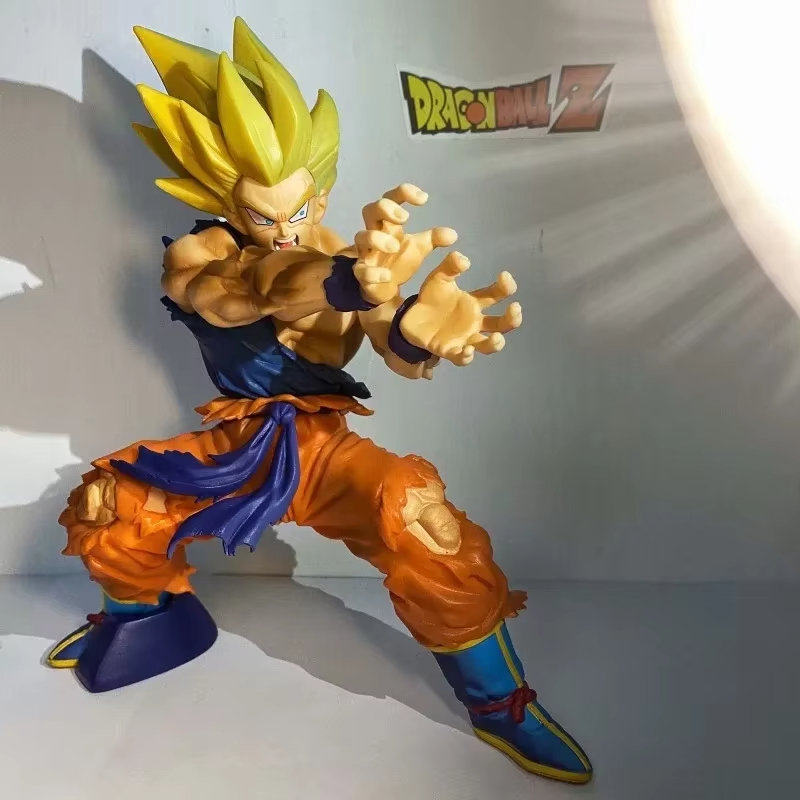 Goku en modo Kamehameha: una figura para fans detallistas