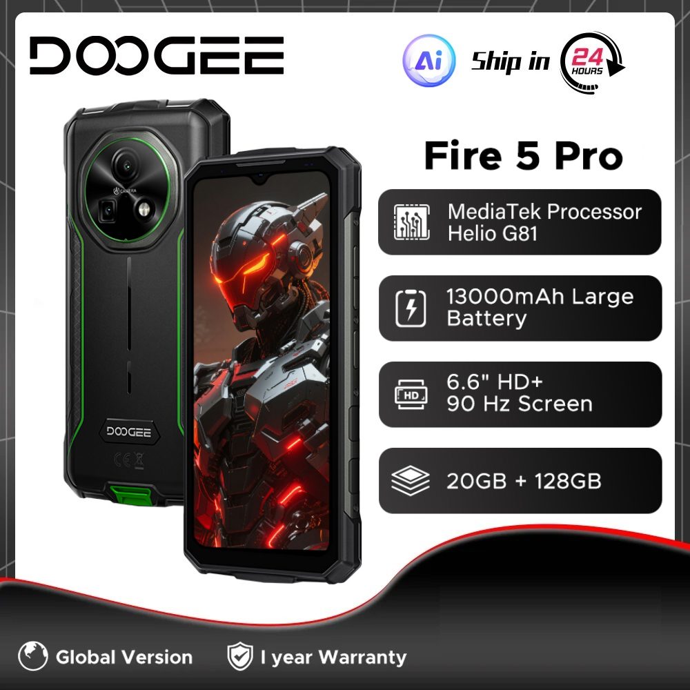 Resistencia y batería infinita: el DOOGEE Fire 5 Pro