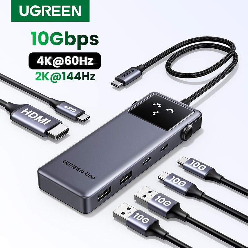 Un hub USB-C robusto que expande tus posibilidades