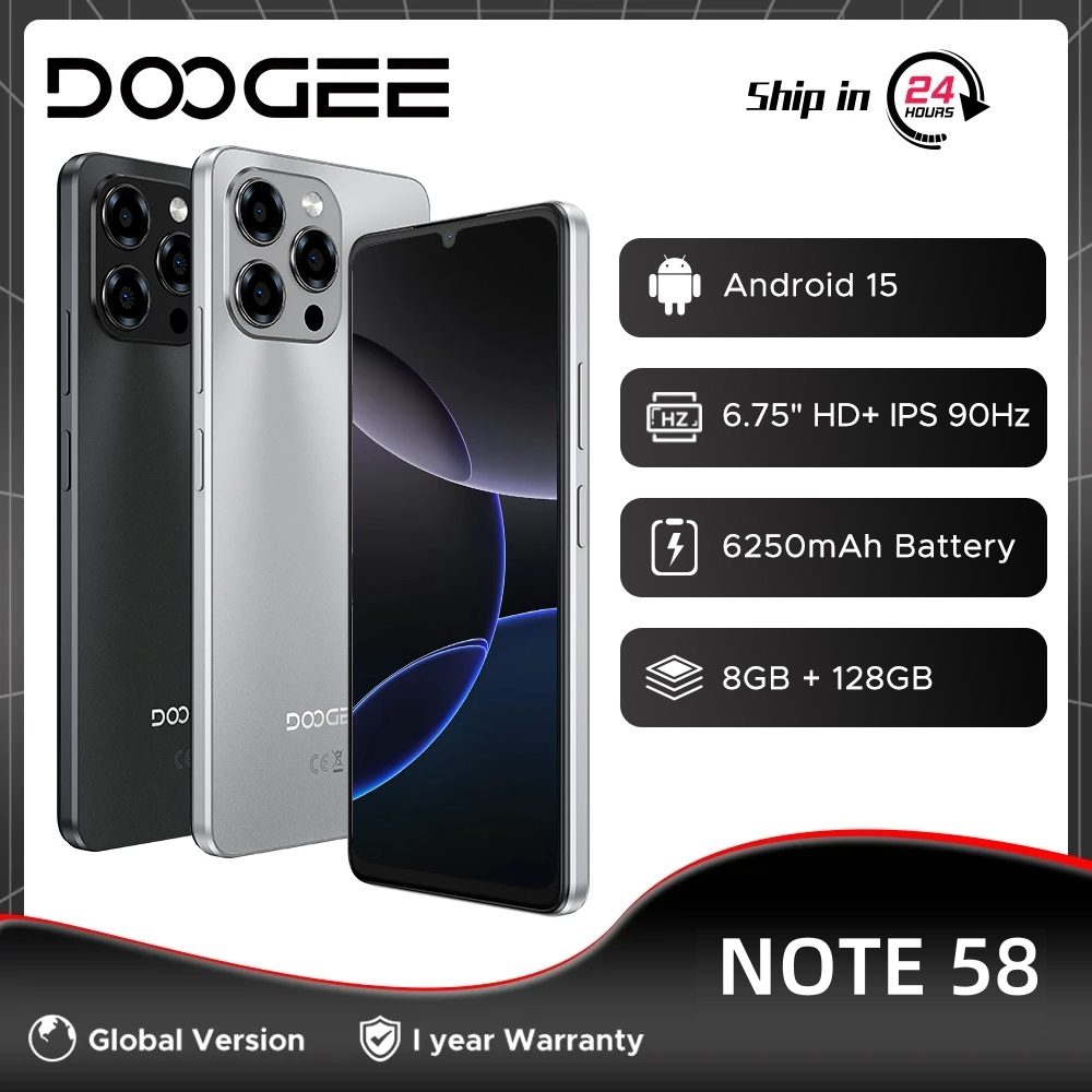 DOOGEE Note 58: Un smartphone de resistencia y pantalla fluida