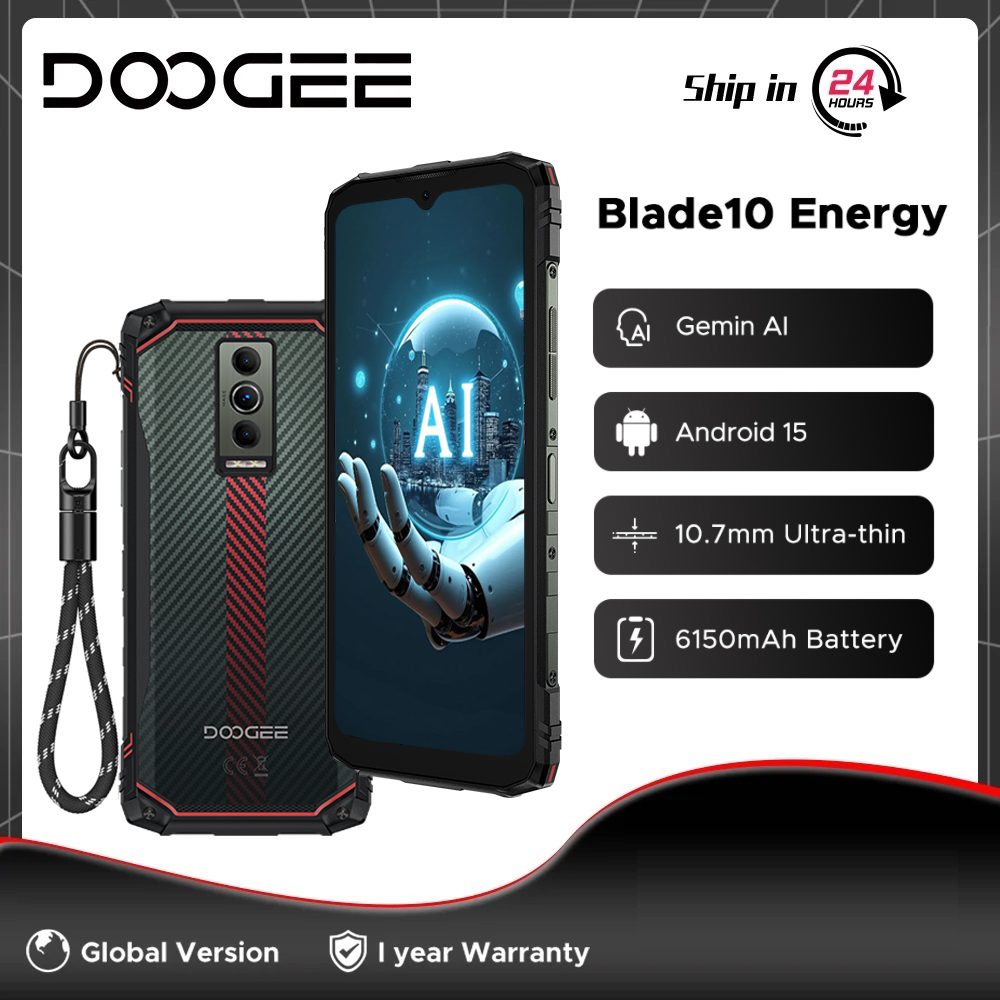 DOOGEE Blade10 Energy: Un tanque con Android 15