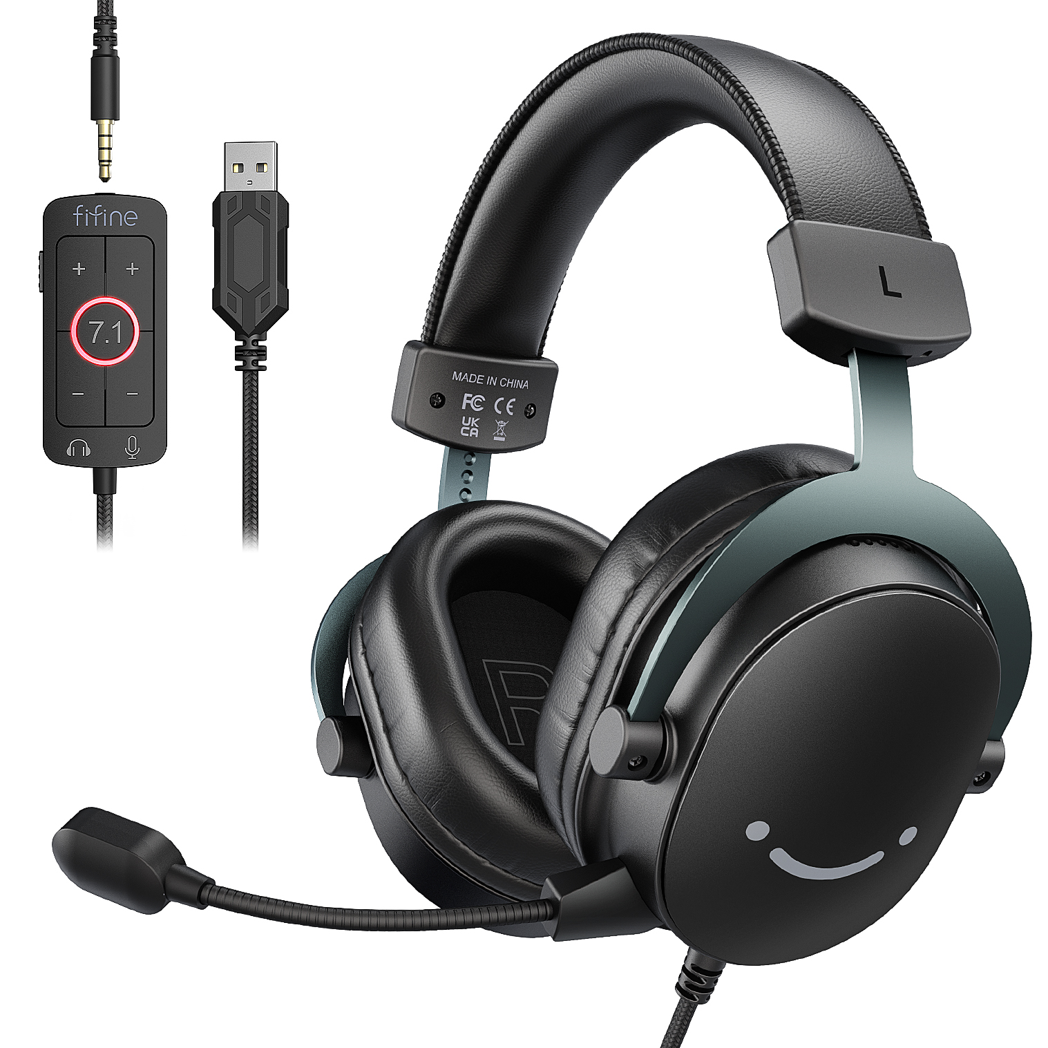 FIFINE Headset,3.5 mm Jack &