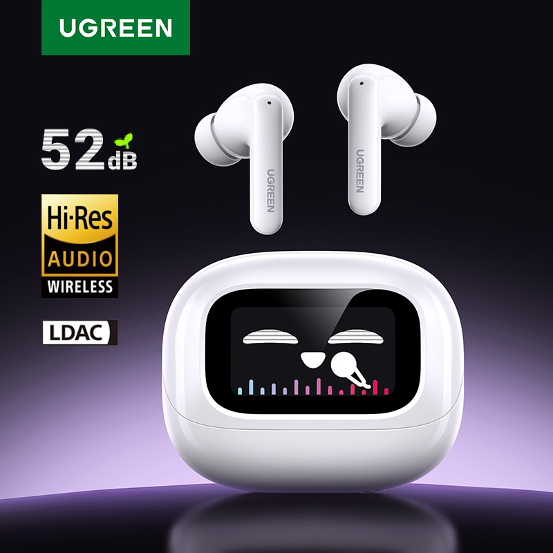 Review: Auriculares UGREEN con pantalla y cancelación de ruido