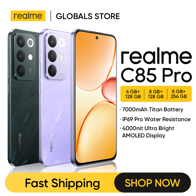 El realme C85 Pro: Autonomía extrema y pantalla fluida