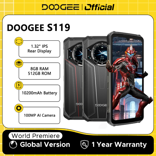 Análisis del DOOGEE S119: Un tanque con cámara potente