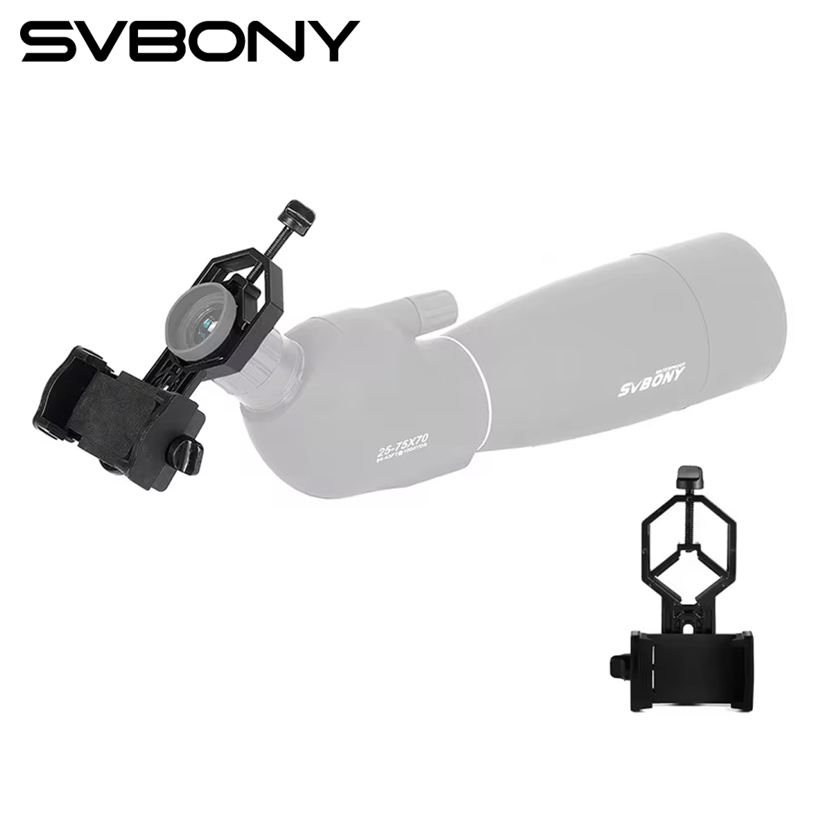 Adaptador Svbony: tu móvil se convierte en lente