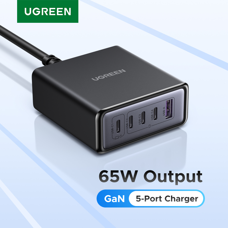 Revisión del cargador UGREEN GaN: potencia compacta