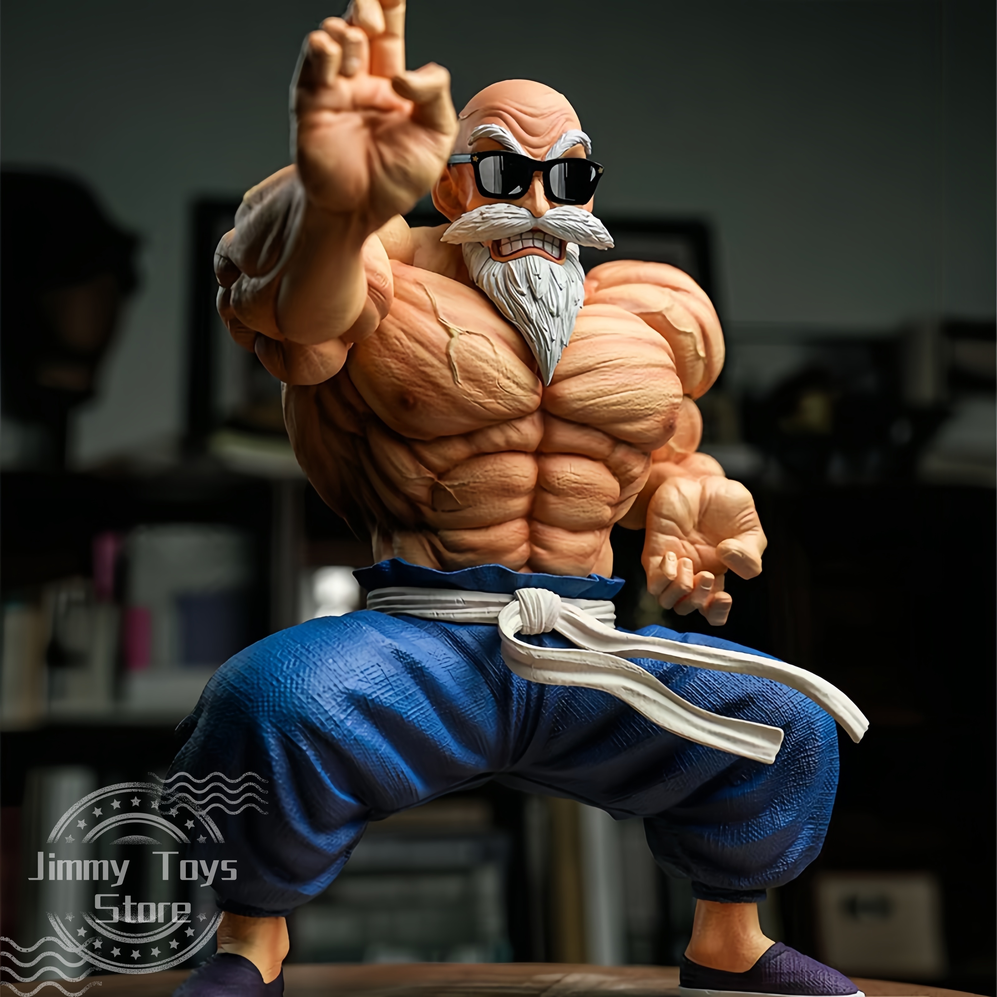 Maestro Roshi en modo musculoso: revisión de esta figura GK