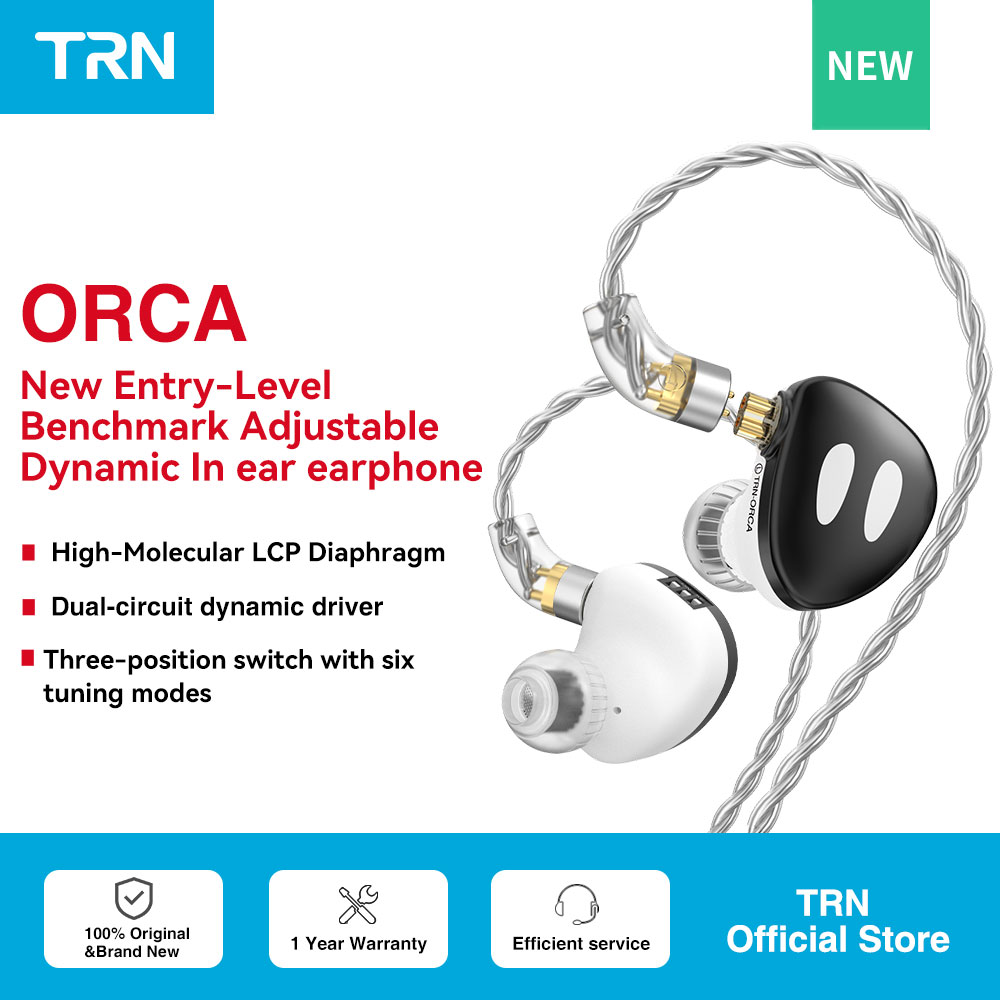 TRN ORCA: IEMs dinámicos con un giro personalizable