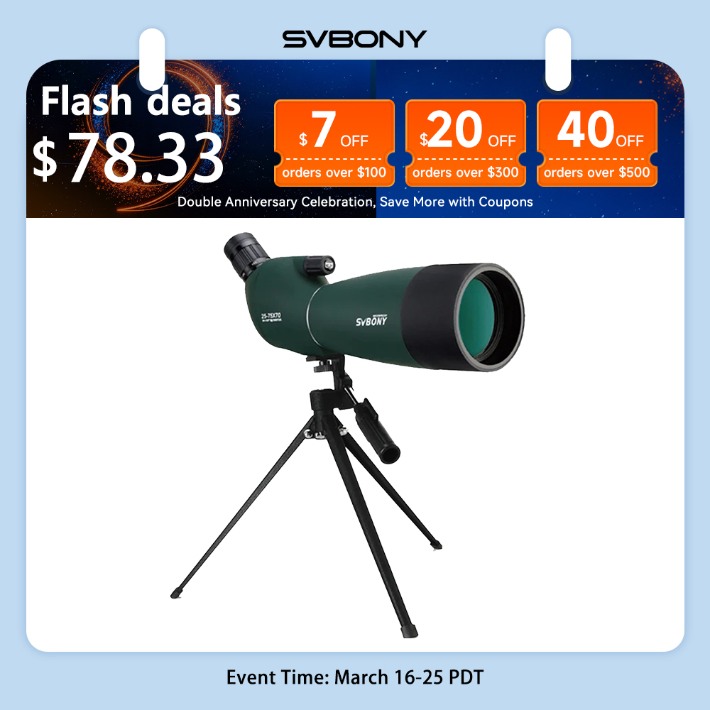 Análisis del telescopio Svbony SV28: compacto y potente