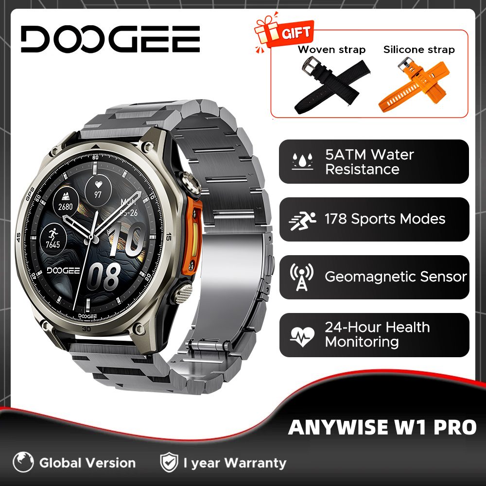 Review del DOOGEE W1 PRO: GPS dual para deportes serios