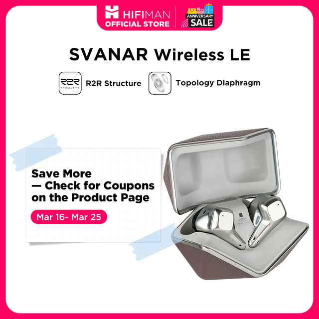 HIFIMAN SVANAR Wireless LE: El equilibrio entre audio Hi-Fi y libertad
