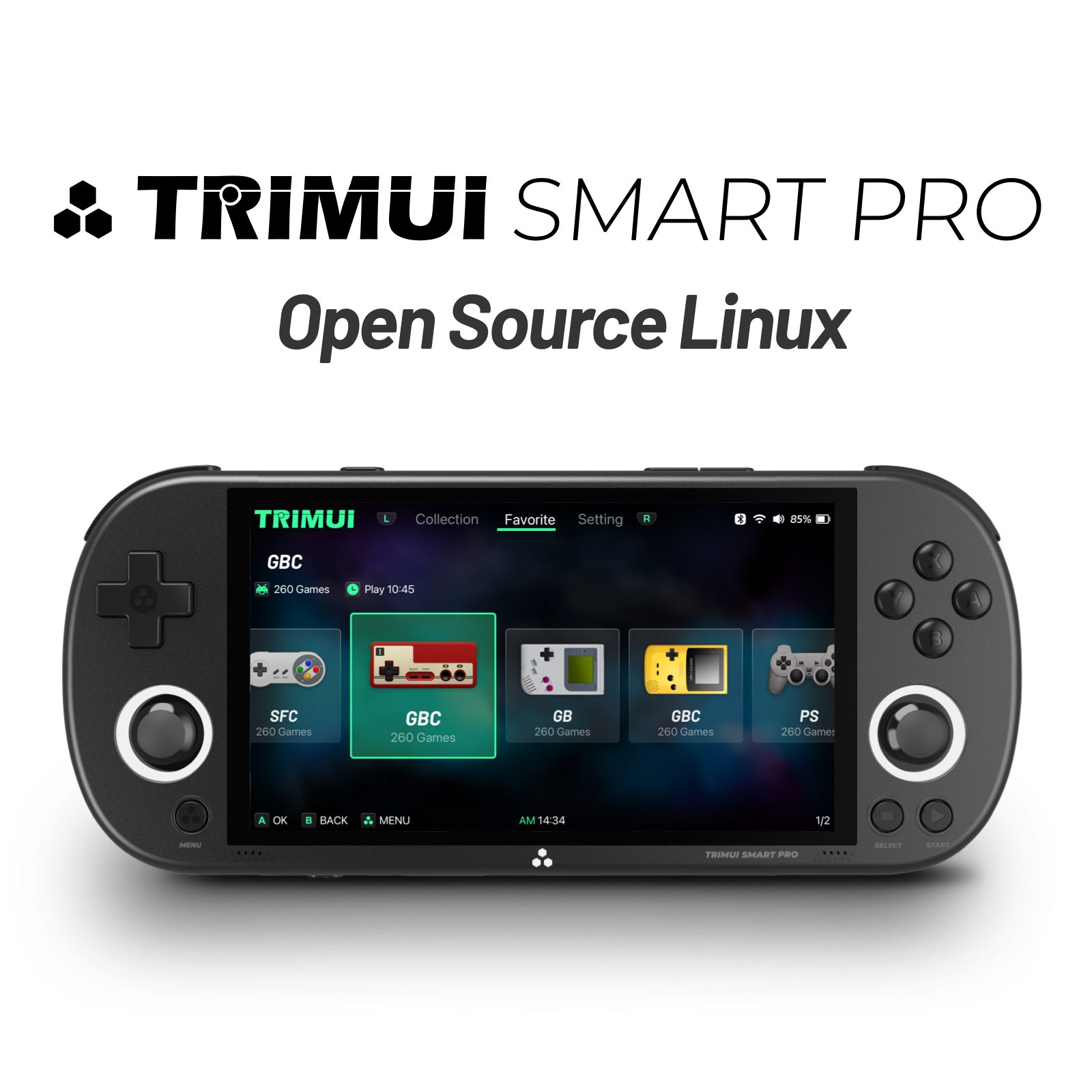 Trimui Smart Pro: la consola portátil retro con pantalla IPS