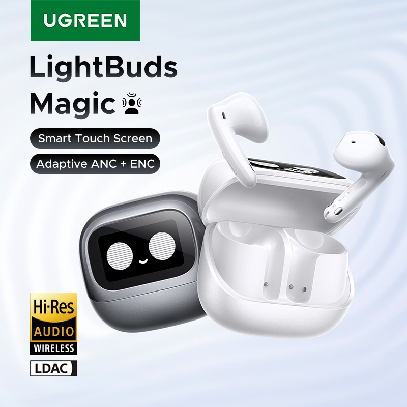 UGREEN Lightbuds: Con pantalla y cancelación de ruido