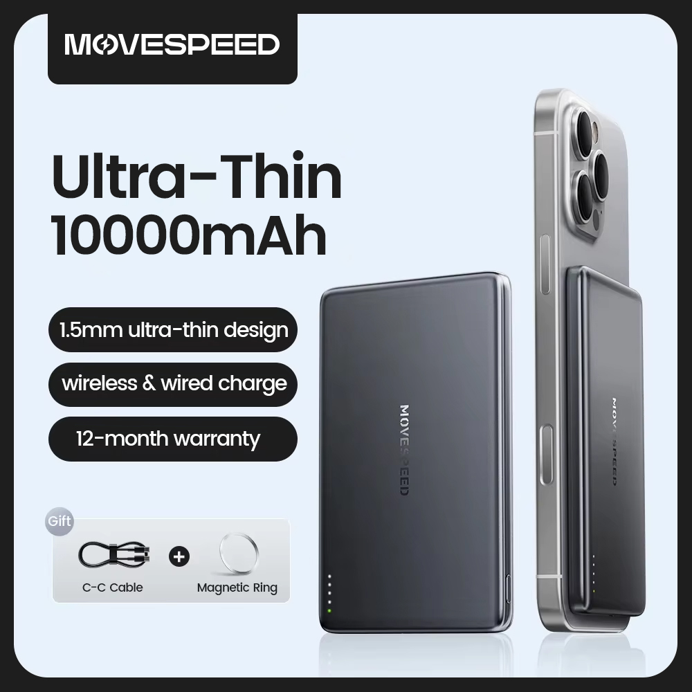 Power bank magnético: carga sin cables y sin complicaciones