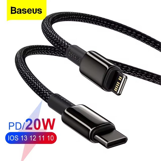 Mi review del cable Baseus PD 20W: simple y confiable