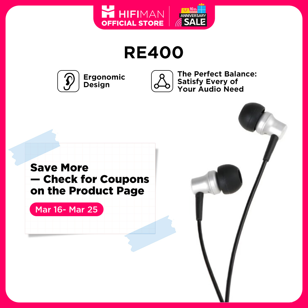 Auriculares HiFiMan RE-400: claridad de sonido