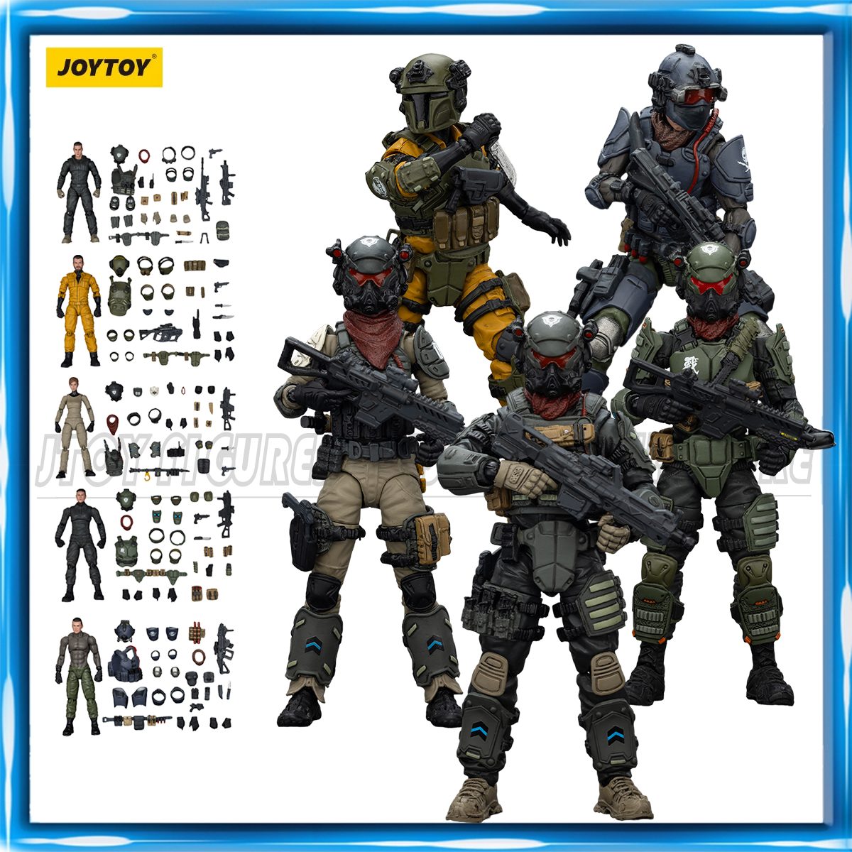 Análisis de las figuras Stellar Scar Assault Team de JOYTOY