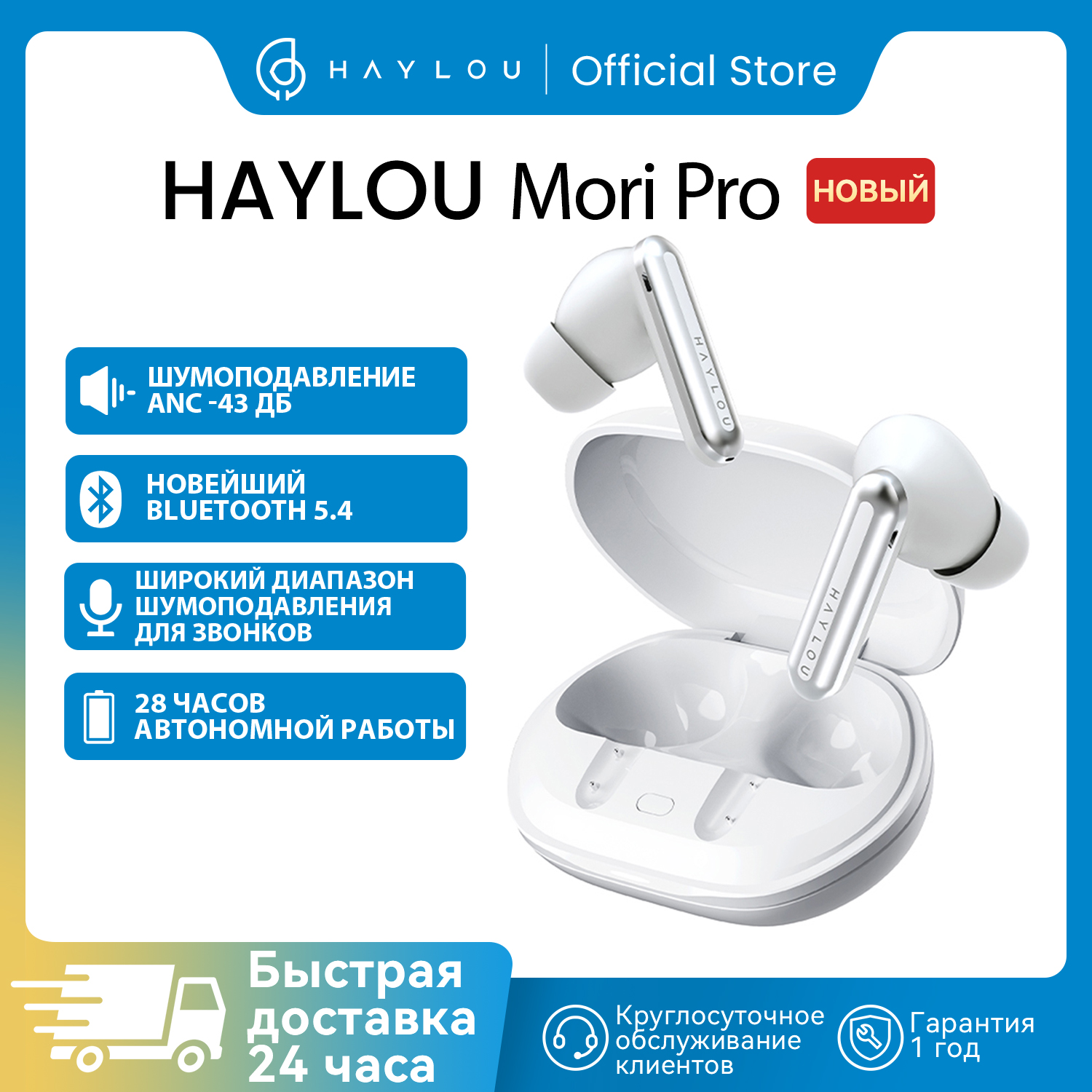 HAYLOU Mori Pro ANC: Silencio y claridad a un precio razonable