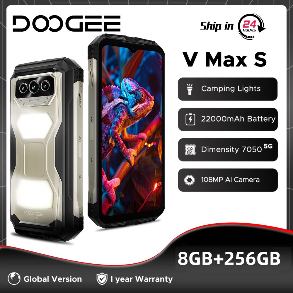 Análisis del DOOGEE V Max S: Resistencia y batería extrema