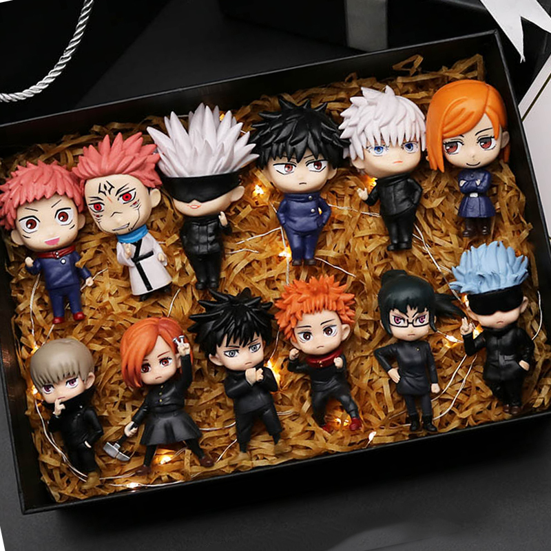 Set coleccionable de Jujutsu Kaisen para tu escritorio
