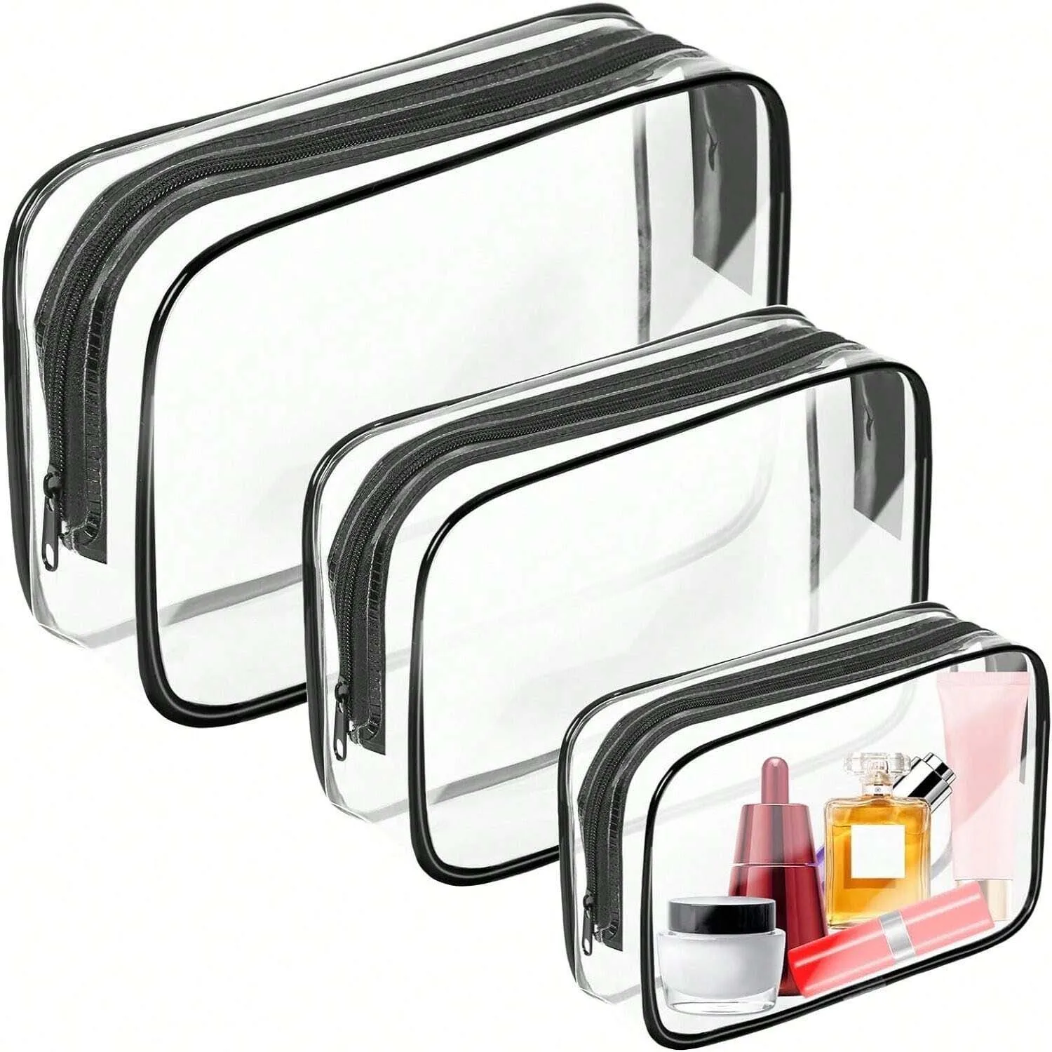 La bolsa de aseo transparente que simplifica el viaje