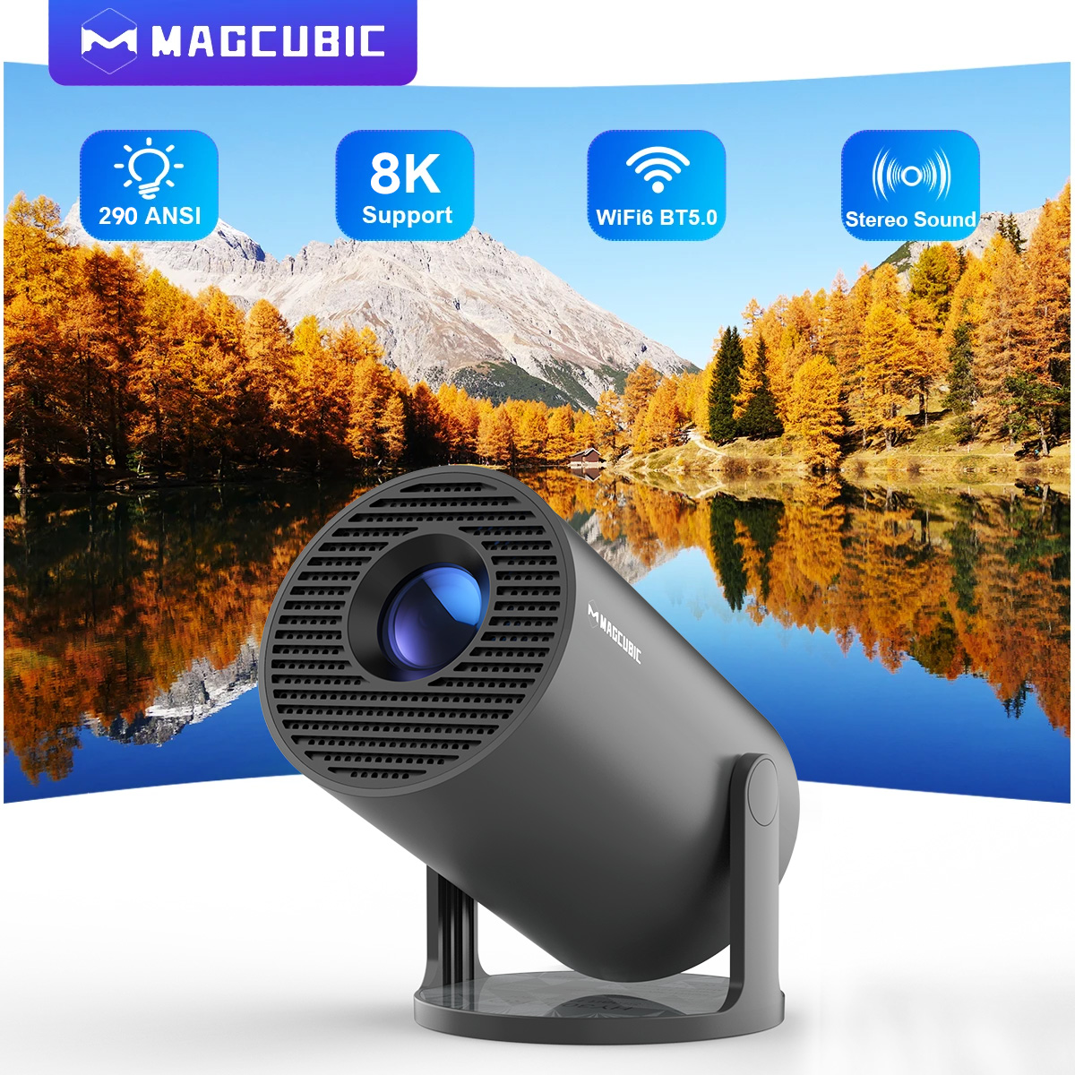 Análisis del proyector Magcubic HY300 Pro Android 14