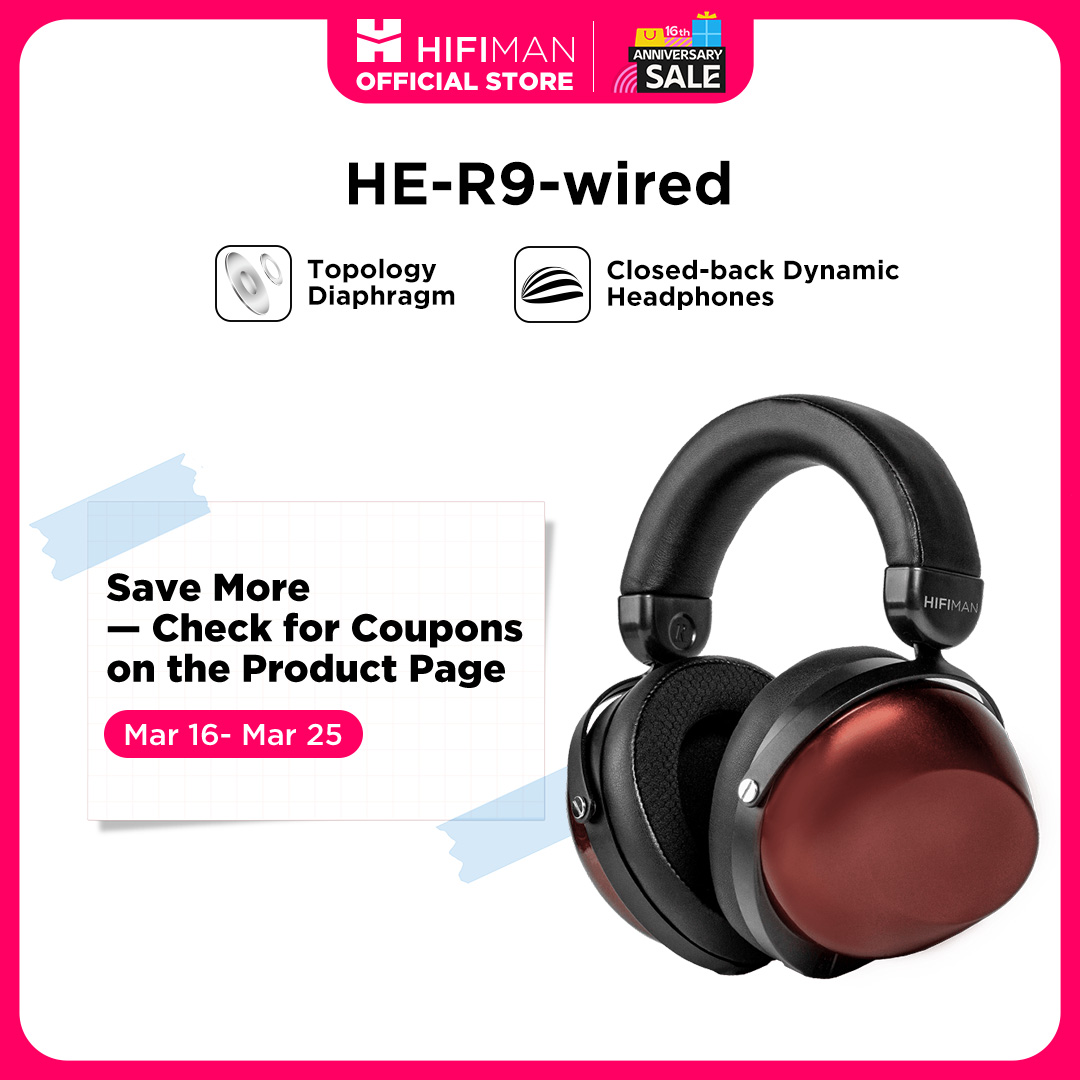 HIFIMAN HE-R9: Sonido envolvente y aislamiento robusto
